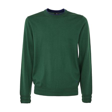 PS By Paul Smith, Round-neck Knitwear Groen, Heren, Maat:L