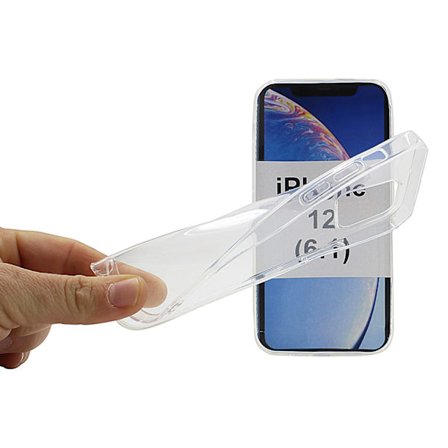 Ultra Thin TPU skal iPhone 12 (6.1) (Clear)