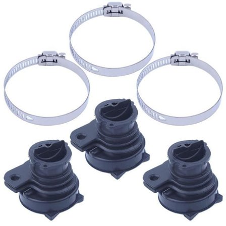 Kompatibel med Husqvarna 372xp X-torq, 365 X-torq luftindtagsmanifold klemmesæt motorsav