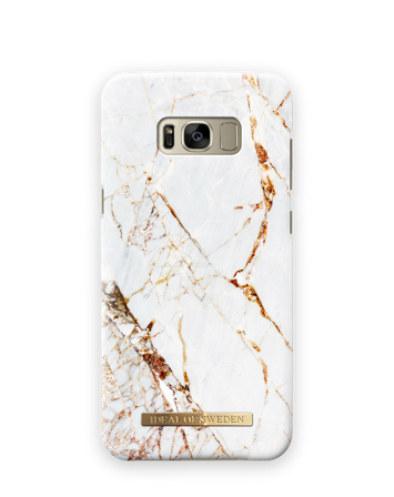 Unisex deksel, Galaxy S8 Plus Carrara Gold, iDeal of Sweden