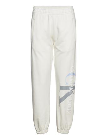 Two T Monogram Jog Pant White Calvin Klein Jeans