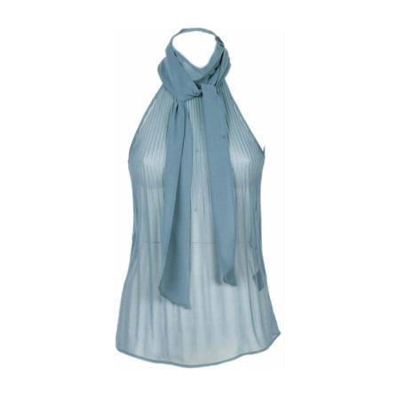 Patrizia Pepe Sleeveless Tops Grå, Dame