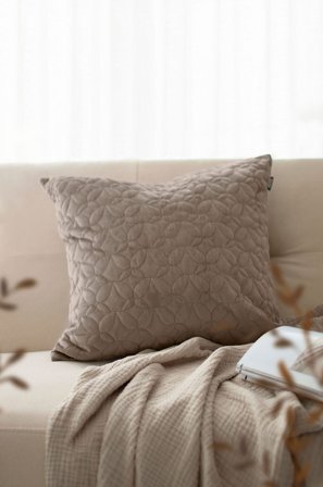 Hasta - Pudebetræk Lycka 50x50 - Beige - Pyntepuder & pudebetræk - 50X50 - Fra Homeroom