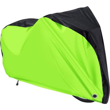 Sykkeltrekk, svart/grønn, 190T, UV-beskyttelse