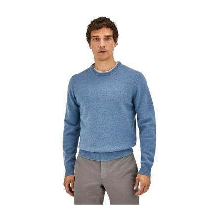 Hackett, Round-neck Knitwear Blauw, Heren, Maat:L