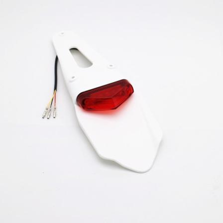 Motorcykel LED Bagskærm Parkeringsbremse 12v Lys Advarselslys Universal Off Road Motorcykler Baglygte Bil Tilbehør | | Hvid White