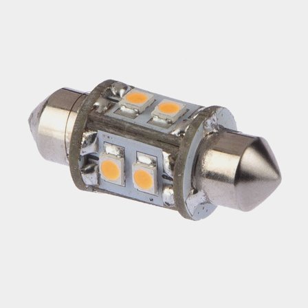 Lampada LED NauticLED, 10 - 30 V, 8 W, con luce bianca