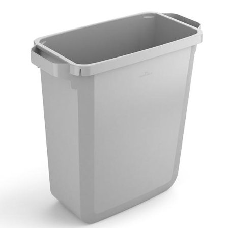 DURABLE Papperskorg Durabin Eco 60L grå - Lyreco - Städ och hygien - Avfallshantering och källsortering - Sortering och återvinning