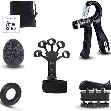 INF Sett med hånd- og finger trener 5 deler