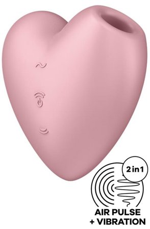 Satisfyer Cutie Heart Light Red - Woome.pl