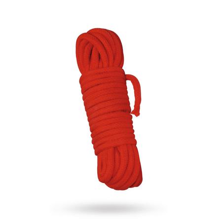 Shibari Bondage - Rødt Reb 7 m - Vuxen.se - Håndjern og lænker, piske, gags, bondage, mundknebel, masker & øjenbind.
