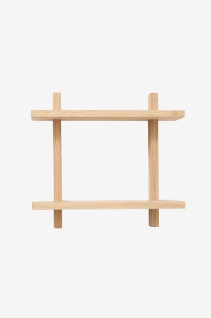 Andersen - Treat Kaksoishylly - Pieni 34x12xH34cm - Beige - Hyllyt - - Homeroom