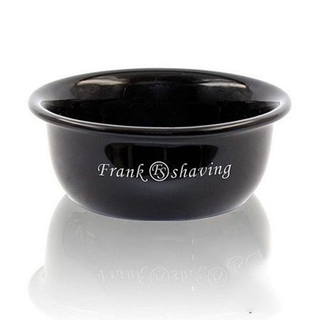 Frank Shaving Barberskål i Keramik Sort, Mænd, Barbering, Tilbehør