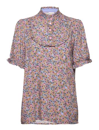 Nualma Ss Blouse Patterned Nümph