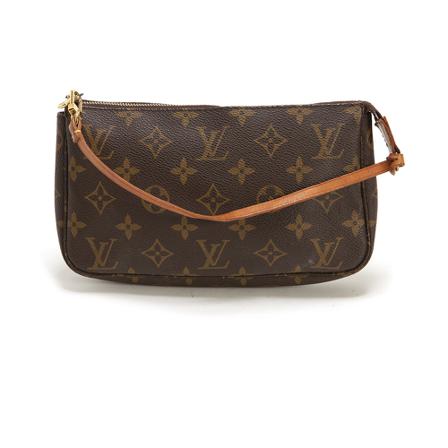 Louis Vuitton Vintage, Pre-owned Pochette Accessoires Monogram Bag Bruin, Dames, Maat:ONE Size