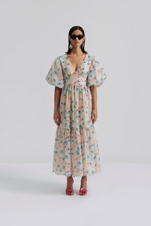 Malina - Freya maxi dress - XL - Florals