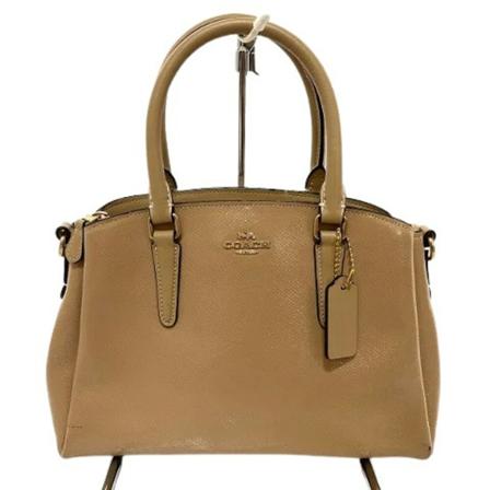 Coach Pre-owned Pre-owned HandTass , Beige , Dames , Maat: ONE Size Vintage Tassen