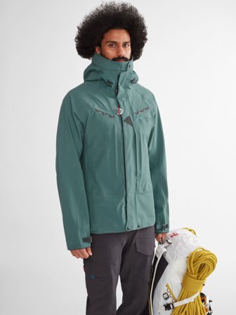 Klättermusen Draupner Jacket Men's's - Dark Deep Sea - Men's - XS