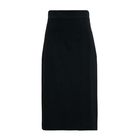 Dolce & Gabbana Longuette in Viscose blend Sort, Dame Nederdele