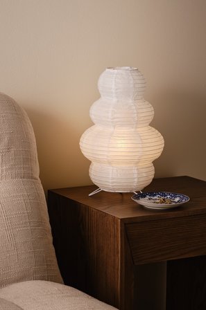 Jotex - SIXTEN bordlampe hvit - Kjøp Bordlamper hos Jotex