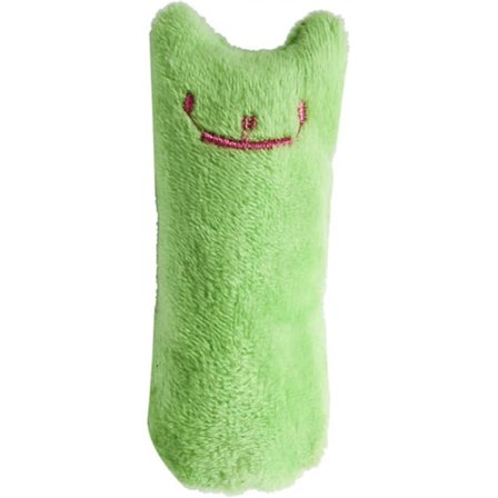 Tandgnisslande Catnip Leksak Rolig Interaktiv Plysch Katt Leksak Husdjur Kattunge Tugga Leksak Klor Tumme Bite Kattmynta för Galna Katt