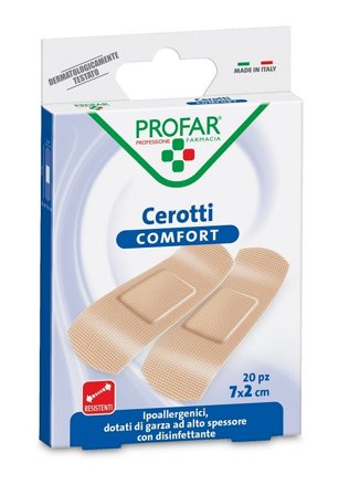 Cerotto Comfort Media 7x2 cm 20 Pezzi Profar