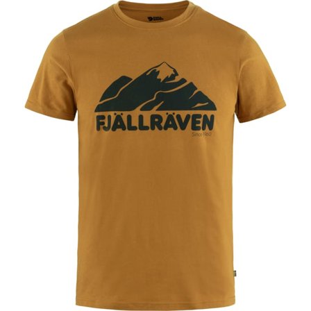 Fjällräven Mountain T-shirt S - male - Acorn/Okra - T-Skjorta & tank Topps