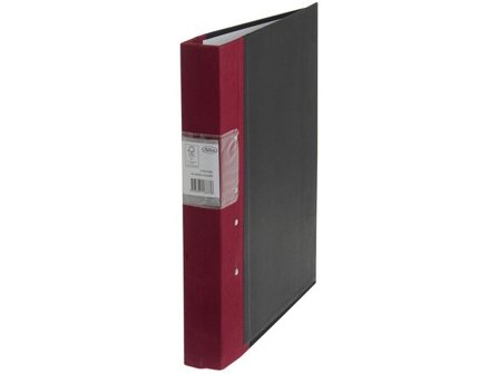 Actual Gaffelpärm 40mm vinröd - Lyreco - Kontorsmaterial - Pärmar och register - Träryggspärmar - A4