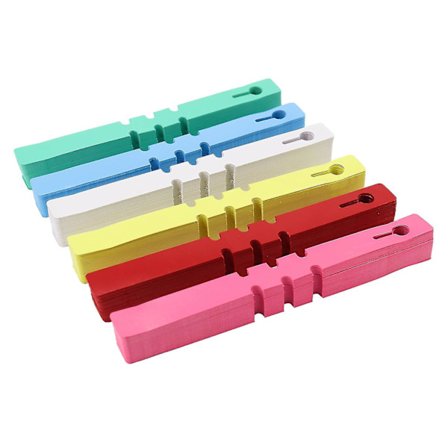 Træmærker 600 Stykker Plastik Plantemærker 6 Farver Haveetiketter Genanvendelige Vandtætte Skilte Plantemærker