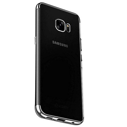 Samsung Galaxy S7 - Genomtänkt Skyddsskal i Silikon