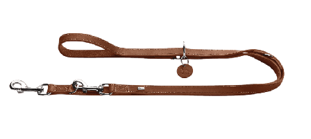 Hunter - Hundetreningskobbel Aalborg i kuskinn konjakk 200 cm/15 mm - Hund - Halsbånd - ZOO.no