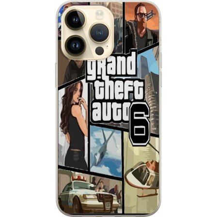 Yhteensopiva Puhelinkuori Apple Apple iPhone 15 Pro Max Grand Theft Auto 6