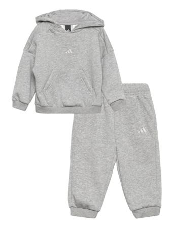 Fleece Tracksuit Sets Sweatsuits Grå Adidas Performance