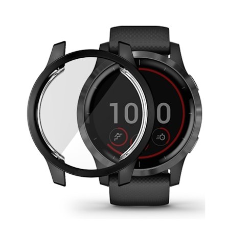 Garmin Vivoactive 4S & Venu 2S 40mm Skal i TPU- Svart