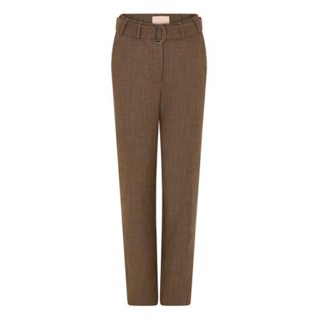 Gustav Tapered Bukser Brun, Dame Bukser
