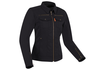 Giacca Moto Donna Segura Patrol Nero M