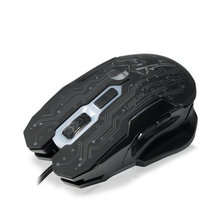LogiLink - USB Gaming Mouse, 2400 dpi, Black