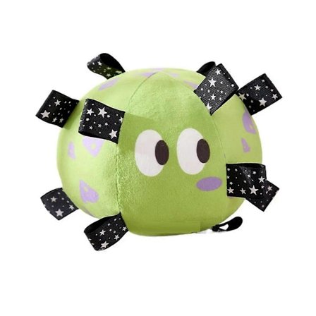 Hunde Lydleke Ball Plysj Morsomme Interaktive Kjæledyrleker med Bjeller