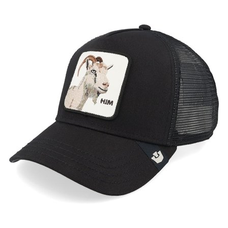 Goorin - Him Void Black A-Frame Trucker Trucker Black Cap - @ Hatstore