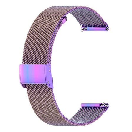 19mm ruostumattomasta teräksestä valmistettu ranneke Haylou / Noise / Willful kelloon - Monivärinen