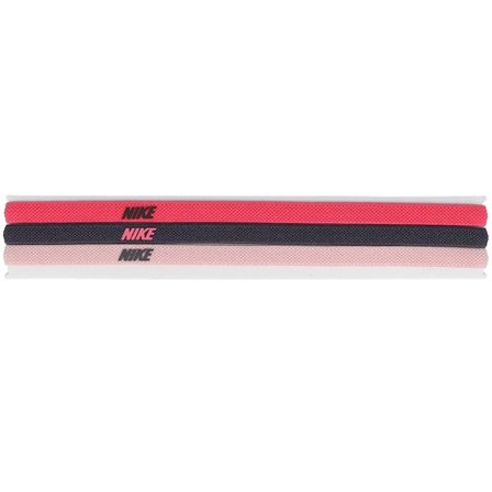 Nike - Rosa Headband Mütze - 3 Pack Elastic 2.0 Pink/Navy/Neon Pink Headbands @ Hatstore