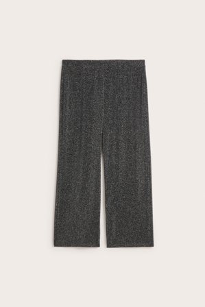 Kappahl | Glitrende bukse | Svart