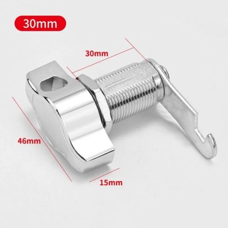 Kamlås Skapdørlås 30MM 30mm_xx