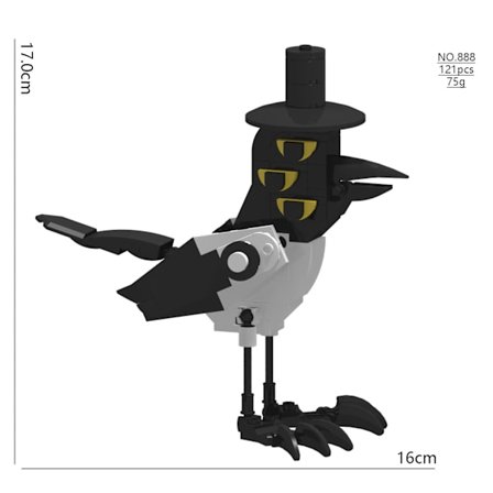 K-Witcher Lumira Zoe Byggklossfigur – K-POP Anime Leksak för Barn & Tonåringar