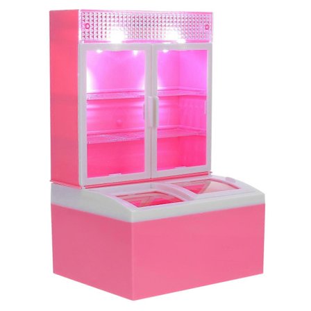 Nukenjääkaappi Pienoisjääkaappi Lelu Leikkimiseen Lapsille[HK]