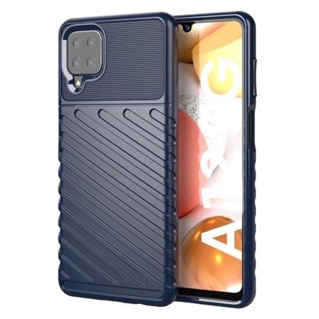 Thunder Twill Mobilskal Samsung Galaxy A12 - Blå Blue