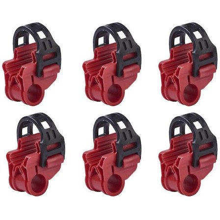 6 stk./sæt Bil Cykelstativ SUV Køretøj Bagagerumsmontering Cykelholder Trækstativ Opbevaringsbærer Ekstra Krog