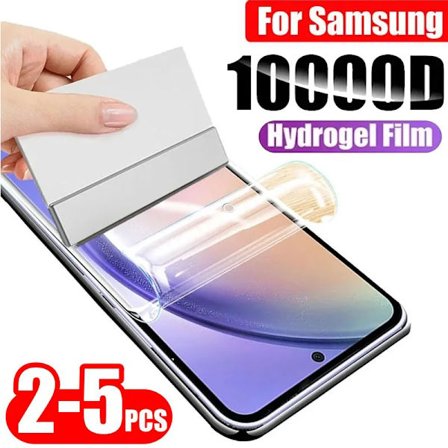 2-5 st Hydrogel Film kompatibel Samsung Galaxy S23 S20 S21 S22 Plus Ultra Note 20 9 10 Plus A52S A30 A53 A51 A50 A21S Skärmskydd
