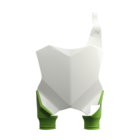 Acerbis Raptor Nummerplaat Wit-Groen - Kawasaki KX 450F 2016-2018