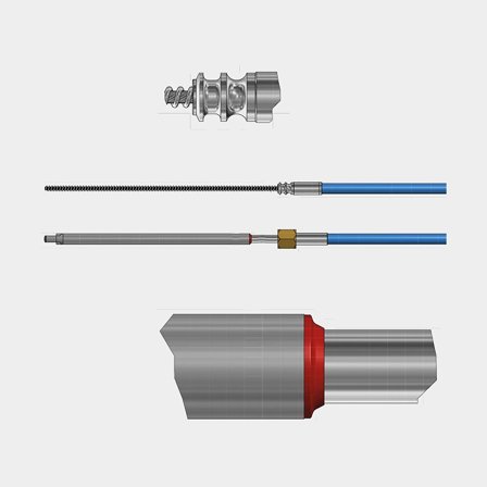 Ultraflex styrkabel "mach" M90, 9 fot